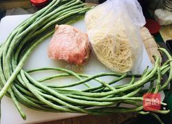 豆角焖面的做法图解1