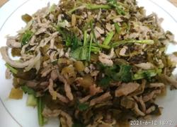 酸菜炒肉丝