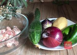 蔬菜肉饼的做法图解1