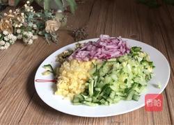 蔬菜肉饼的做法图解3