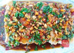 浇汁带鱼的做法图解13