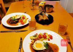 嫩煎牛扒 (番茄黑椒汁)的做法图解7