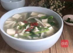 白玉菇豆腐汤的做法图解16