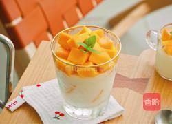  香甜可口的芒果酸奶冻的做法图解7