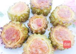 煎酿苦瓜的做法图解13