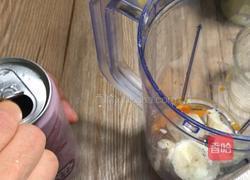 芒果香蕉气泡饮的做法图解3