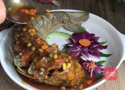 糖醋脆皮草鱼的做法图解22