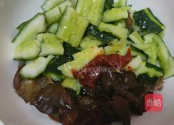 木耳拌黄瓜的做法图解4
