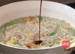 丝瓜鸡蛋汤面的做法图解13