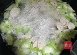 蛤蜊丝瓜粉丝汤的做法图解8