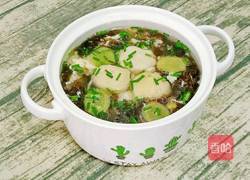 紫菜肉丸蛋花汤的做法图解12