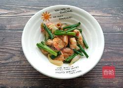 葱爆虾的做法图解7