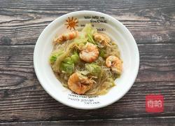 虾仁炒粉丝的做法图解9