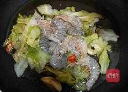 虾仁炒粉丝的做法图解3