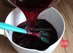 桑葚子酸奶冰粉的做法图解4