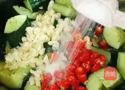 Illustration of how to make cucumbers 8