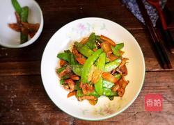 五花肉炒荷兰豆的做法图解18