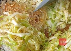 洋白菜炒粉丝的做法图解7
