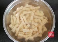 凉拌豆结的做法图解1