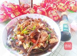 毛木耳炒肉的做法图解13