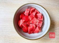 西瓜冻撞奶的做法图解2