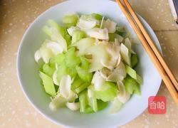 西芹百合的做法图解5