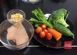 鸡肉蔬菜沙拉的做法图解1