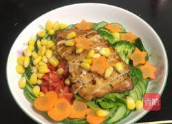 鸡肉蔬菜沙拉的做法图解11