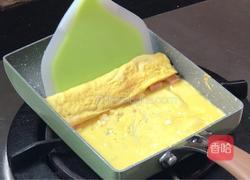 火腿芝士玉子烧的做法图解6