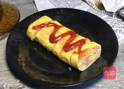 火腿芝士玉子烧的做法图解14