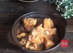 Illustration of how to make tomato pork ribs pot 14