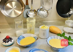 手残党零失误~芒果小布丁的做法图解6