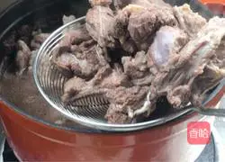 Illustration of radish stewed mutton 4