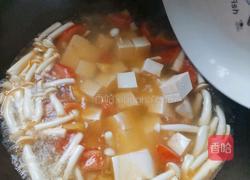 白玉菇豆腐汤的做法图解9