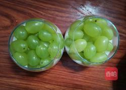 双色青提果冻杯的做法图解5