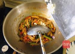 家常茄子炒豆角的做法图解6