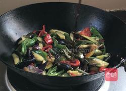 原始青椒炒茄子的做法图解10