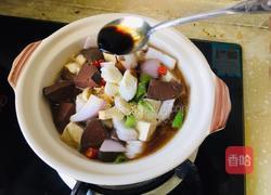 砂锅鸭血炖豆腐的做法图解6