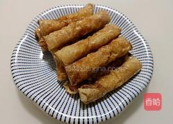 虾仁腐皮卷的做法图解18
