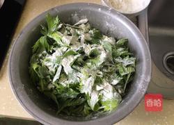 蒸芹菜叶的做法图解3