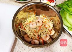 虾仁拌食蔬的做法图解6