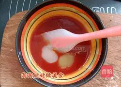 Illustration of Homemade Tomato Jade Shrimp Balls 6