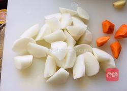 砂锅红烧牛腩炖萝卜的做法图解2