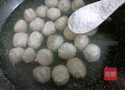 莲藕丸子莼菜汤的做法图解11