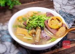 番茄猪血肉皮汤的做法图解15