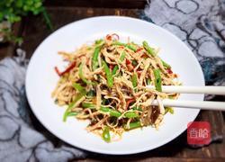 苋菜梗拌鸡丝的做法图解18