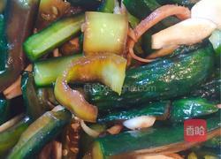 凉拌小黄瓜咸菜的做法图解9