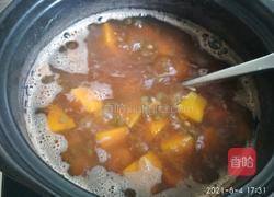 南瓜绿豆粥的做法图解9
