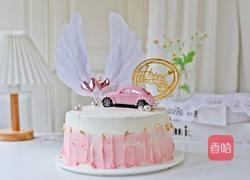 甲壳虫车生日蛋糕的做法图解21