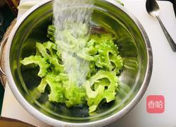 凉拌苦瓜的做法图解4